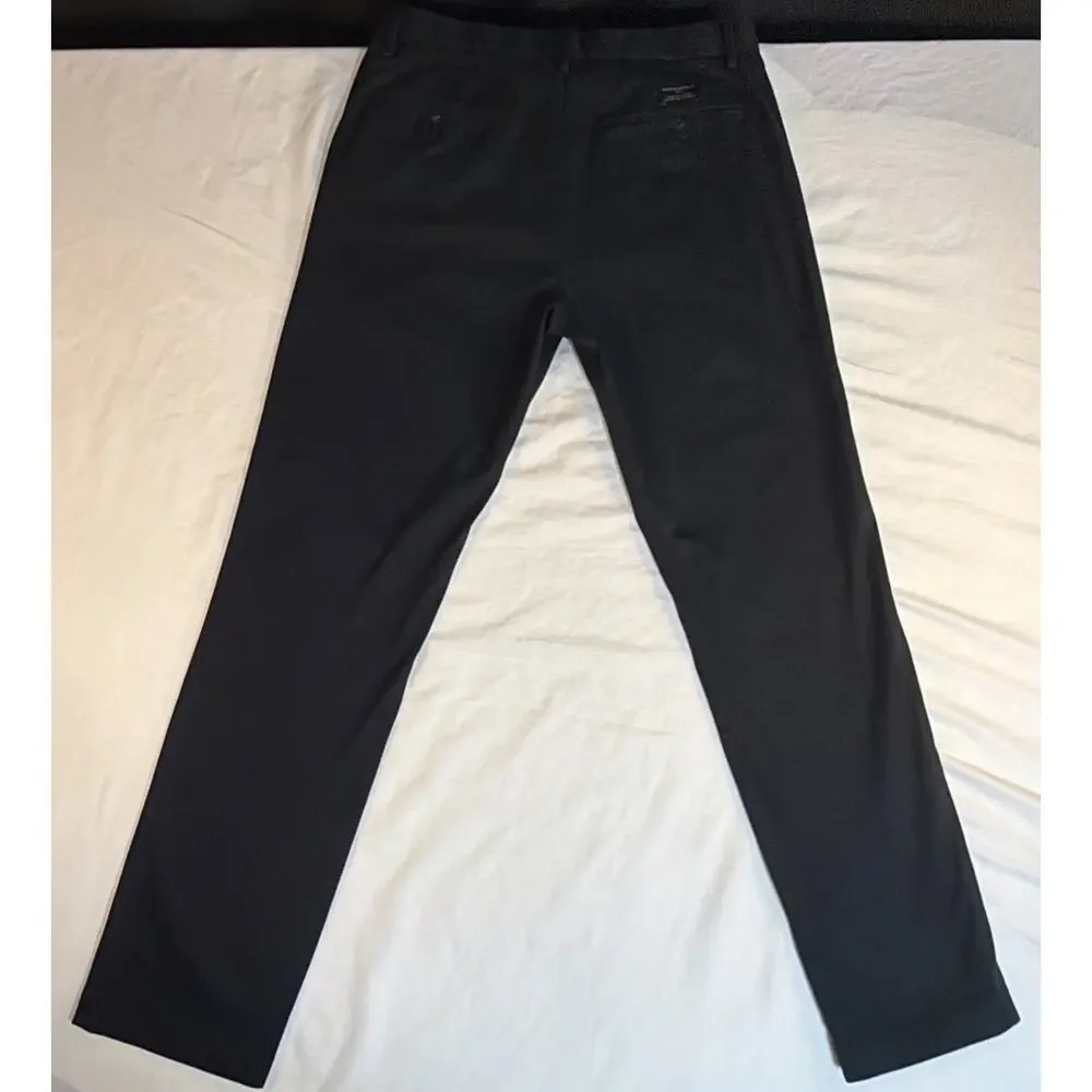 Men’s Banana Republic Aiden Slim Fit Pants - Size 34/36 Black